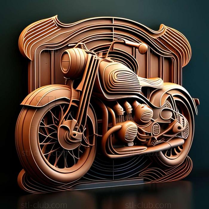 3D модель BMW R 18 (STL)